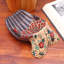 Plateau meuble-lavabo fourr en bois batik Ackman