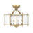Djamshid Glass Semi Flush Mount-1465014853