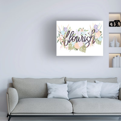 Bolog Marlee Ash Flourish Canvas Art