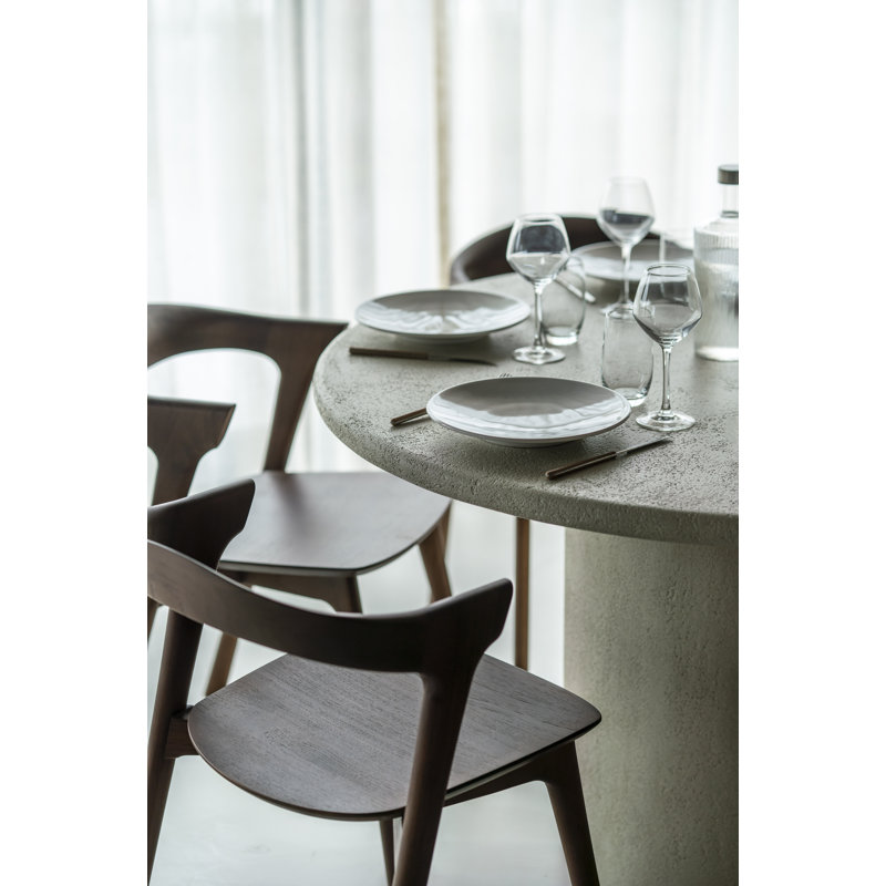 Elements Round Dining Table, 30" H x 35.5" L x 35.5" W