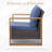 Drazen 5 - Person Patio Furniture Set With Fire Pit Table, All-Weather Wicker Outdoor Conversation Set With Chair And Thick Cushions-1830342706-1830342707