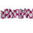 Blanc / fuchsia