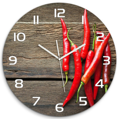 Joash Glass Wall Clock