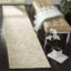 Martha Stewart Hand-Tufted Wool/Silk Beige Area Rug-677896303