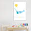 Narwhal - impression d'art graphique-52838485-52838486-52838487