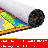 KidCarpet.com Noah's Ark Sunday School Rug, 6'x8'6" Rectangle-10330215