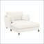 Canapé en chenille de 51,2 po avec coussins-2145702829