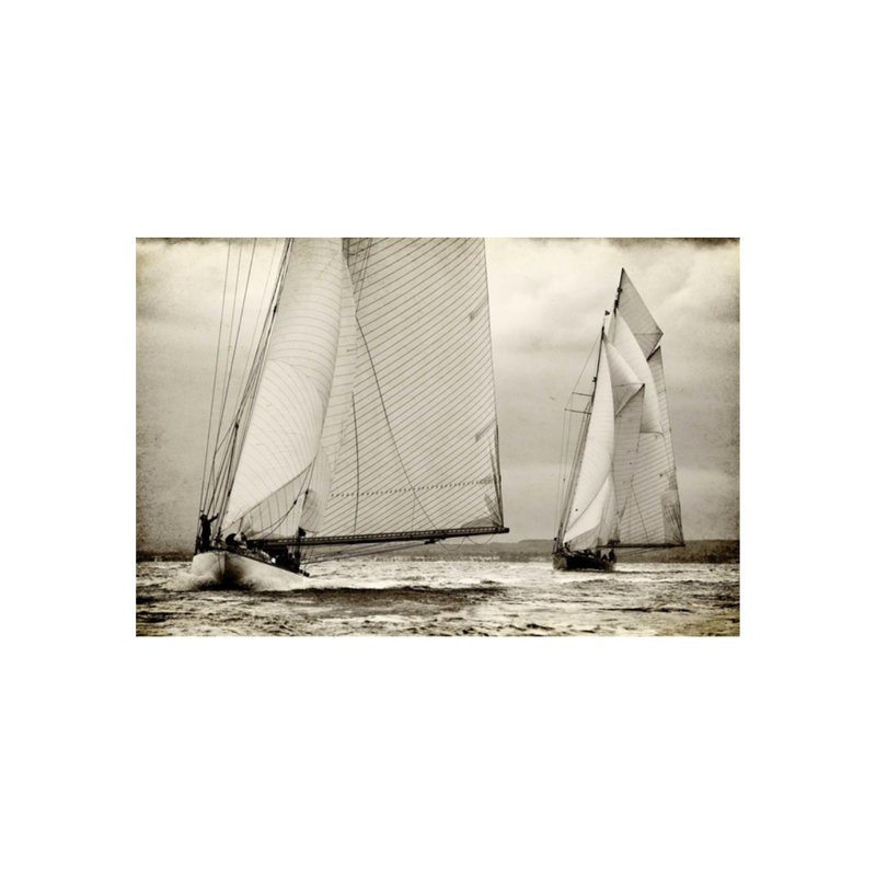 Sailing South Print by Sofia Fox, Outdoor, 36" H x 55" W x 1.5" D