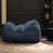 Microfibre bleue