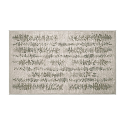 Machine Washable Beige Area Rug