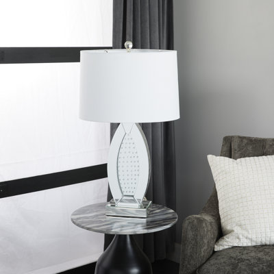 Lampe de table argent 28,75 "Andreco