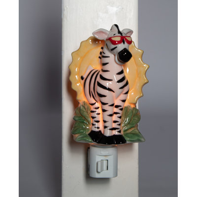 Zebra Plug-in Night Light
