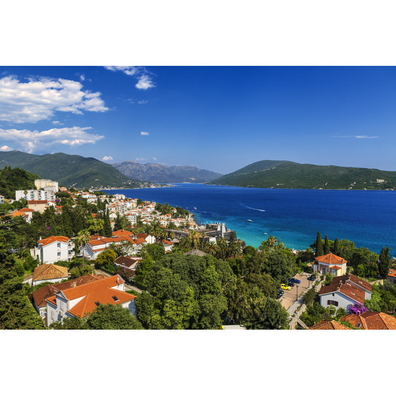 Herceg Novi City - Wrapped Canvas Print, 61cm H x 91cm W x 3.8cm D