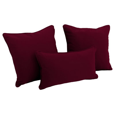  3 Piece Throw Pillow Set