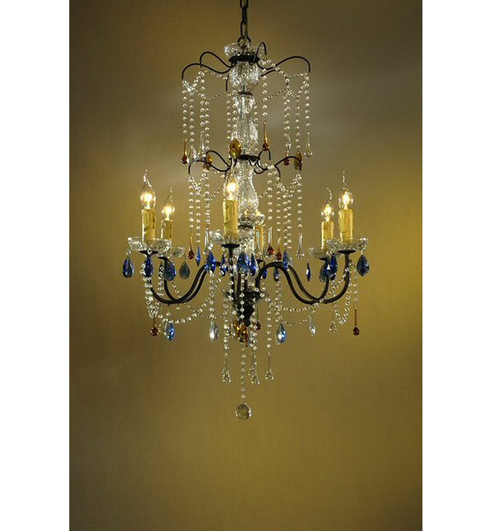 6-Light Candle-Style Chandelier
