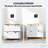 Lateral File Cabinet with Adjustable Hanging Bar, Secure Locks, and Elegant Design for Home and Office Organization