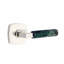 Select Round Double Dummy Door Lever with Square Rosette-1452482455