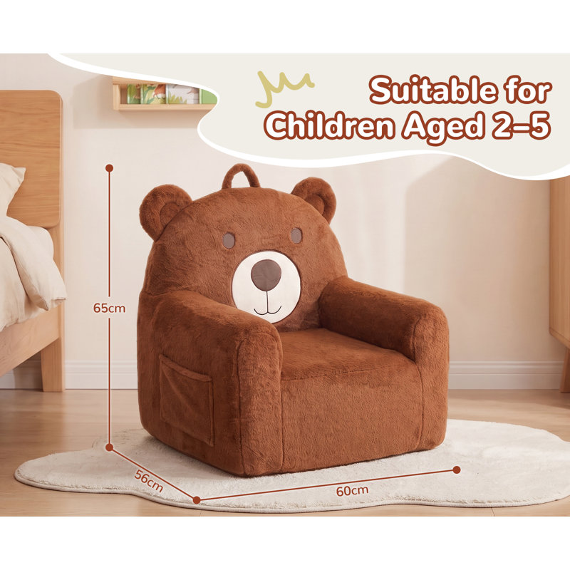 Children's Sofa / Sectional, Brown