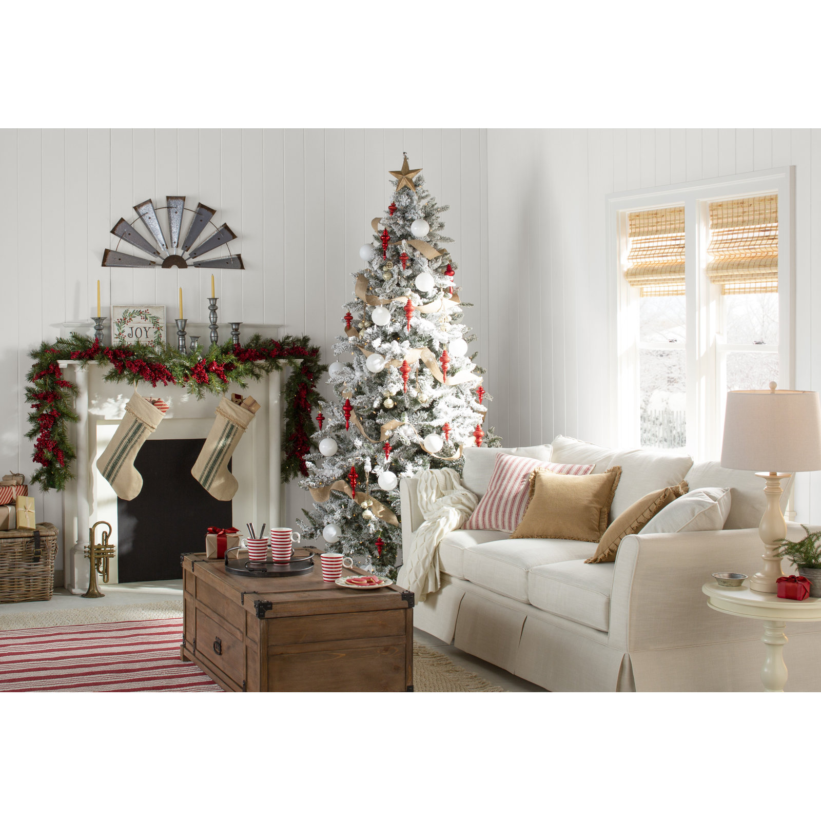 Mercury Row® 4" Shatterproof Finial Ornament, Red