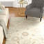 Tapis ivoire / gris en laine touffeté à la main Baddesley-22907554