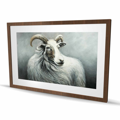 Cashmere Goat - Best Sellers Bedroom Framed Matted Print