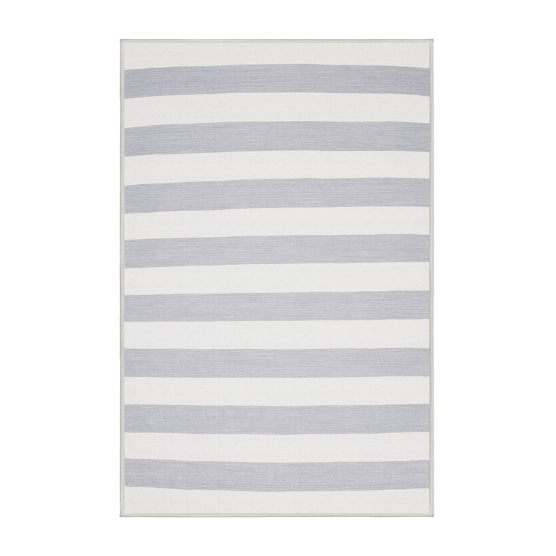 Striped Indoor Rug, Rectangle 2' x 3'