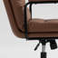 Chaise de bureau avec roulettes et accoudoirs-413373523