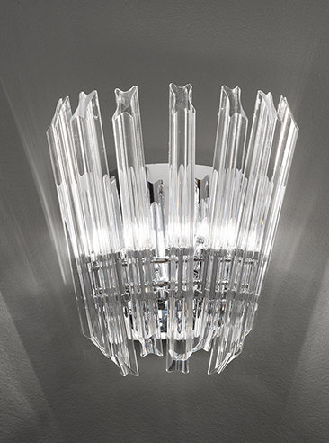 Jezebel Glass Flush Mount