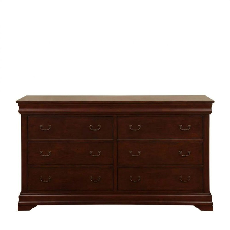 6 tiroirs Larimar Commode cerise