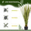 90cm Faux Bamboo Plant in Cement Pot