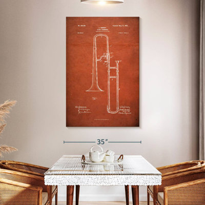 Slide Trombone Lachaka orange