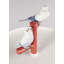 The Parrot Party Pedestal End Table