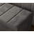 Alakay 102cm Wide Rectangle Striped Ottoman Storage Box with Hydrolic Arm-2047666032