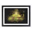 Direction Of The Forest Paint Splash - Picture Frame Graphic Art-56915827-56915826