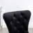  Cavira 5-Piece Modern Dining Set, Faux Marble Dining Table With Four Chairs, Black-914889164-914889165