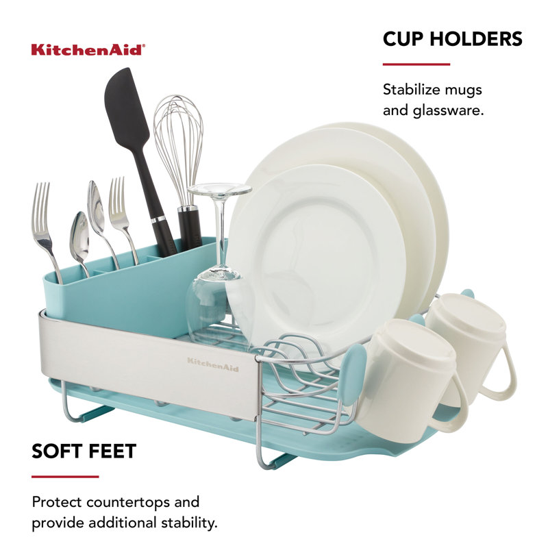 KitchenAid® Stainless Steel Compact Dish Rack 