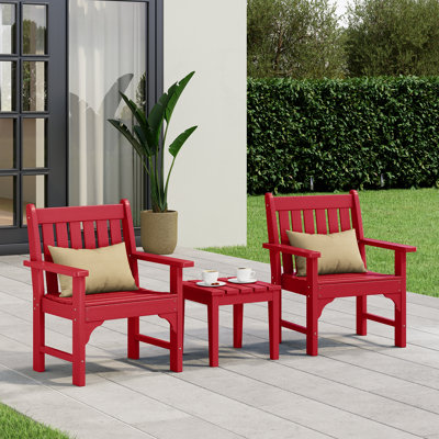 Casanova 3-Piece Garden Arm Chair With Side Table