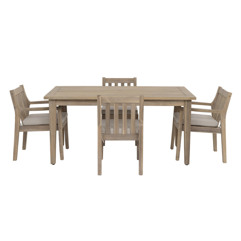 Amina 4 - Person Outdoor Dining Set with Cushions