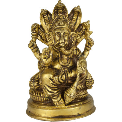 Hamelin, seigneur Ganesha, assis sur Sheshnaga