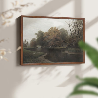 Paysages rétro-CCL XXII - reproduction encadrée