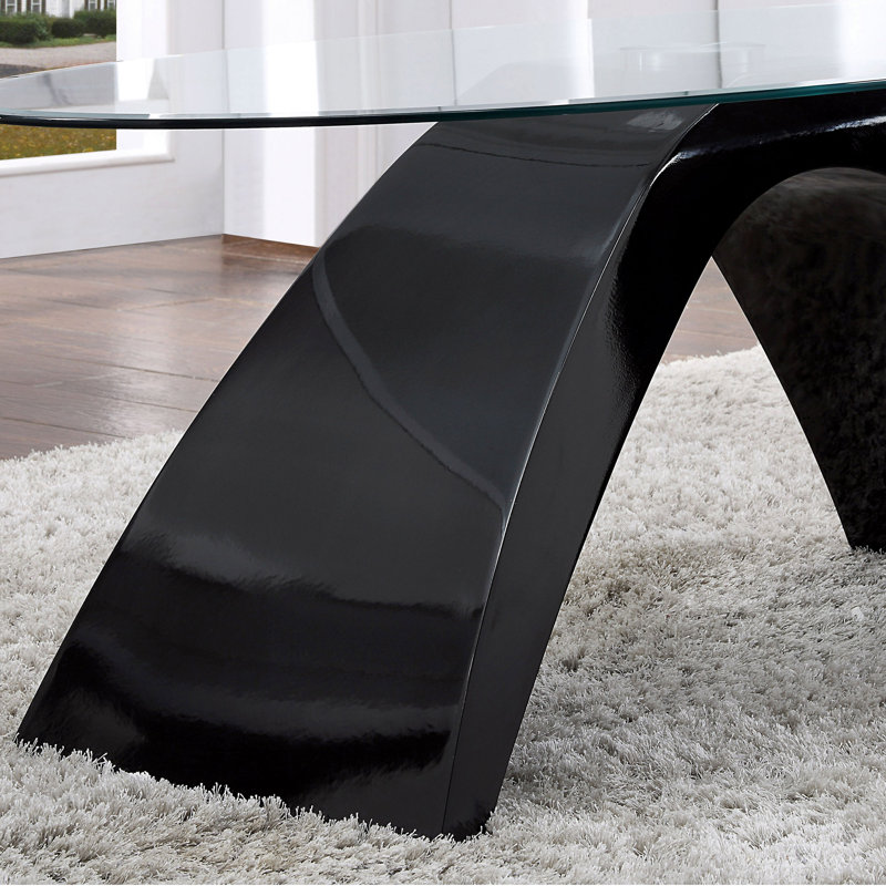 Ensemble de tables basses configurables 3 pièces Manraj, Noir