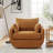 Lazareth 40 "Width Boucle Rotating Single Chair Soft And Comfortable -1262654015