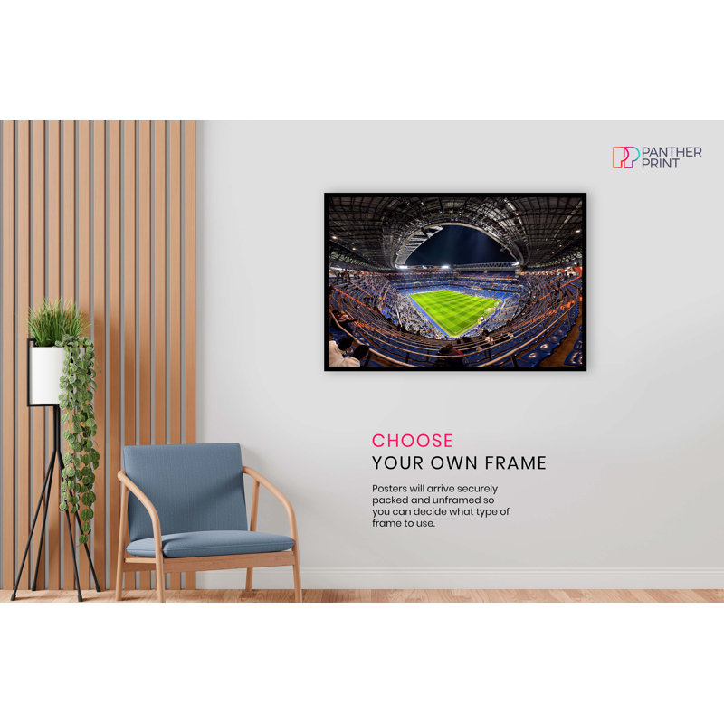 Stadium Arena Panorama - No Frame Print, 20cm H x 31cm W