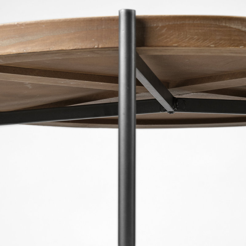 Gaier Solid Wood Top Single Coffee Table