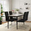 Bloxsom 48.5cm H Upholstered Cantilever Chair in Black-1226852284