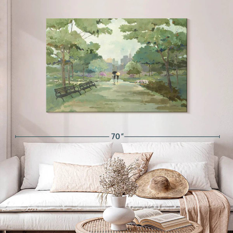 Sireci Springtime Walk, 32" H x 48" W