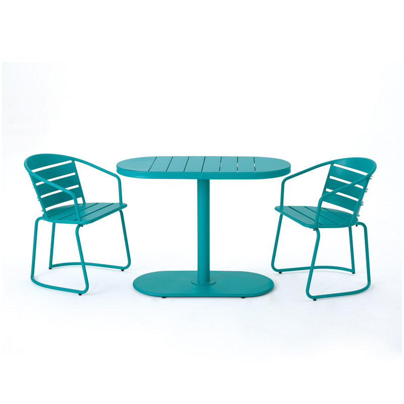 SANTA MONICA BISTRO SET, Teal