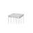 Chafik Natural Oak & Chrome Finish End Table