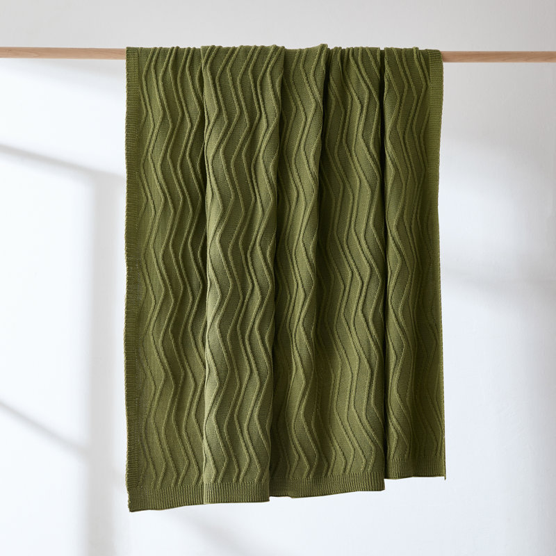 Shadow Bloom Throw Blanket