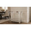 Chariot-bar en acrylique transparent et chrome Chester